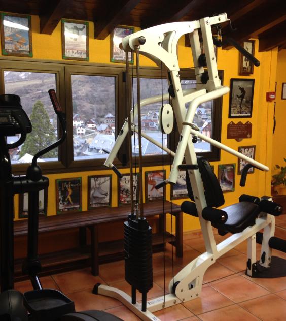 Gym fitness area Hotel Aran la Abuela Vielha