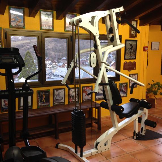 Salle de fitness espace fitness Hotel Aran la Abuela Vielha