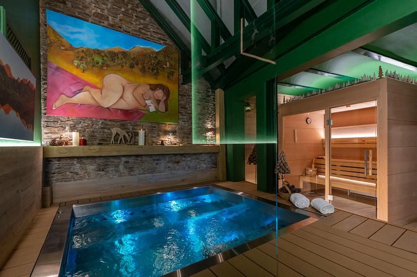 Swimming pool spa Hotel Aran la Abuela Vielha