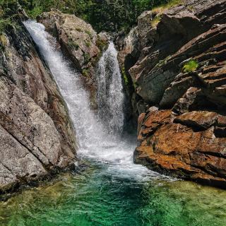 Cascade piscine naturelle Vielha Espagne