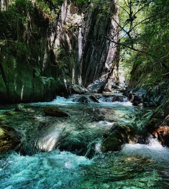 Rivers to swim Aran Valley