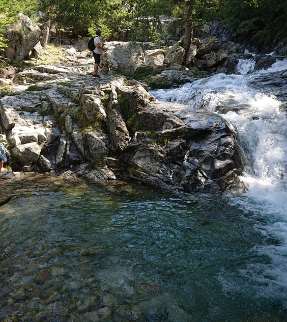 Rivers and waterfalls Aran Valley