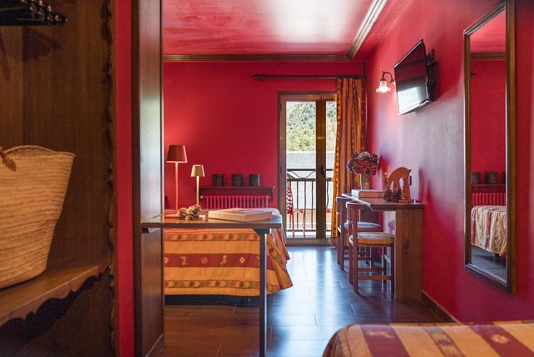 Triple (3 adultes) avec vue